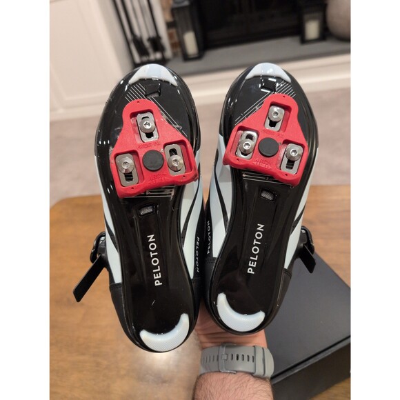 EUC Peloton cycling shoes with look delta cleats and box EU 38 US women's 7 - Picture 6 of 7